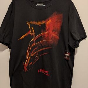 A Nightmare on Elm Street Black and Red T-Shirt